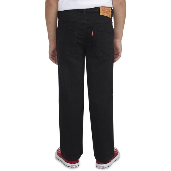 Levi's Boys (Black) 517 BootCut Jeans Size 16‎ Regular 28x30 Zip Fly - Picture 7 of 10